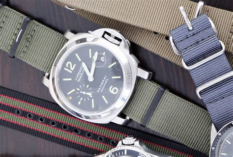 nato band panerai|aftermarket Panerai watch straps.